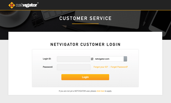 An even better NETVIGATOR Customer Service website awaits you!